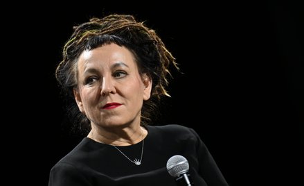 Laureatka Nagrody Nobla w dziedzinie literatury Olga Tokarczuk podczas spotkania w ramach XI Międzyn