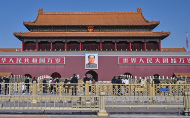 Plac Tiananmen  w Pekinie