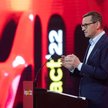 Premier Mateusz Morawiecki podczas kongresu Impact'22 w Poznań Congress Center