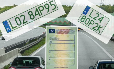 Profesjonalne tablice rejestracyjny dla nowych aut z salonów