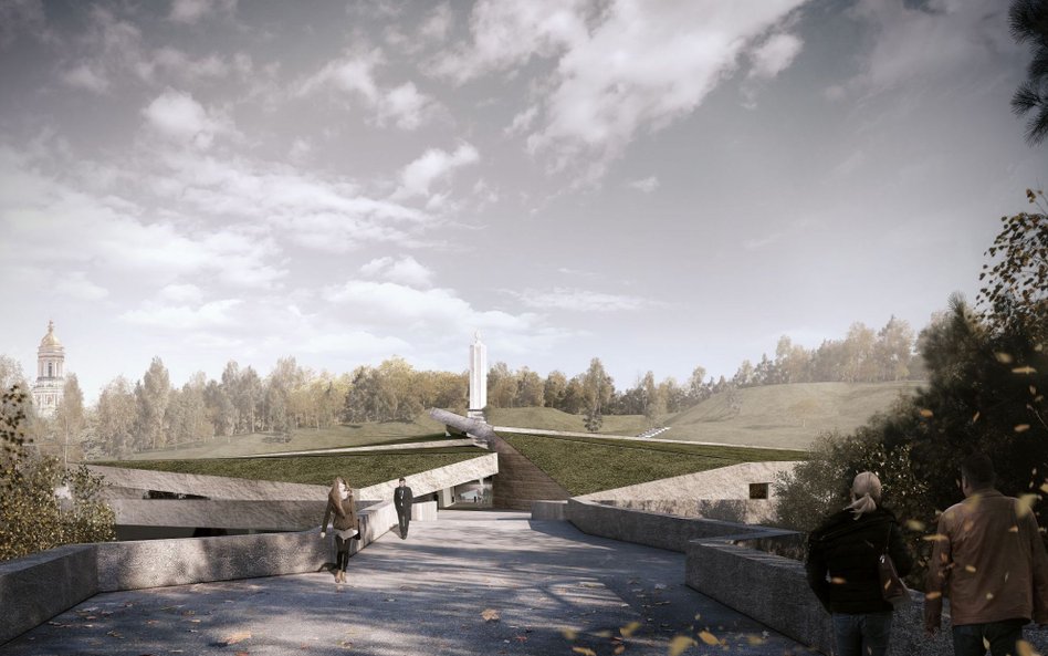 Prace budowlane ruszyły w 2018 roku, ale w 2022 roku, po agresji rosyjskiej na Ukrainę, musiały zost