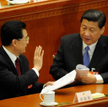 Hu Jintao i Xi Jinping