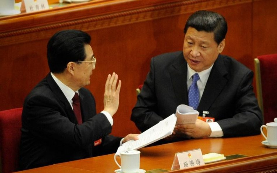 Hu Jintao i Xi Jinping