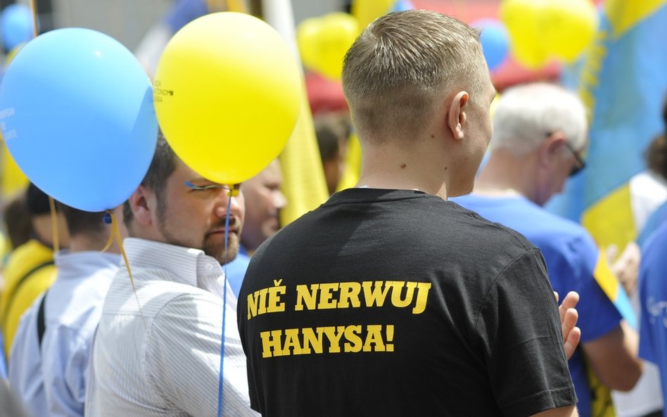 PiS obawia się, że ustawa mogłaby być paliwem dla Ruchu Autonomii Śląska. Na zdjęcia jego marsz, Kat