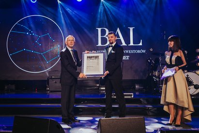 Historyczny, pierwszy numer "Parkietu" trafił do Wiesława Rozłuckiego, wieloletniego prezesa GPW