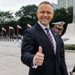 Prezydent RP Karol Nawrocki wraz z pierwszą damą Martą Nawrocką