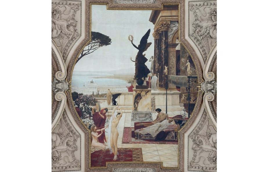 Taormina Burg – Gustav Klimt „Teatr w Taorminie” w