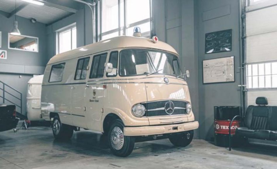 Mercedes L319 był pierwszym autem marki w tym segmencie użytkowych samochodów.