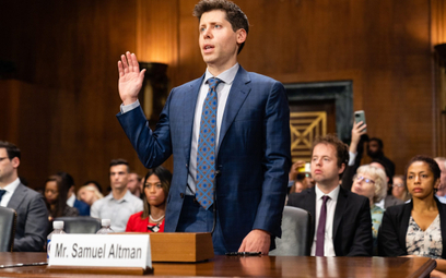 Sam Altman, przedsiębiorca i inwestor, współzałożyciel i szef OpenAI, firmy, która stworzyła popular