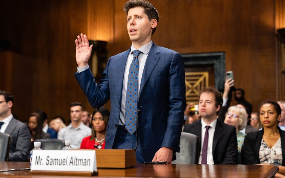 Sam Altman, przedsiębiorca i inwestor, współzałożyciel i szef OpenAI, firmy, która stworzyła popular