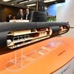Model łodzi podwodnej KSS-III Batch 2 zaprezentowany podczas otwarcia konferencji Defence24 Days na 