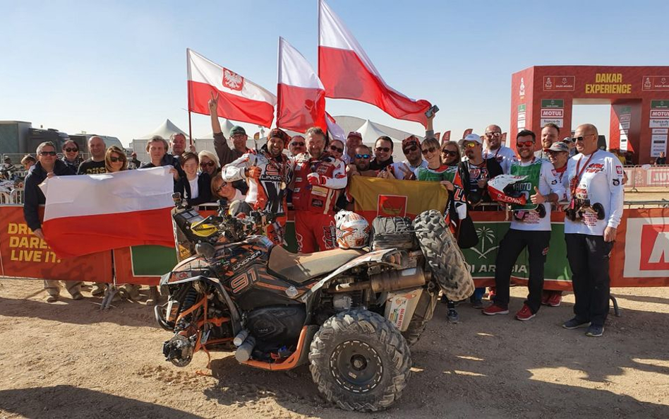 Dakar: hat trick polskich quadowców