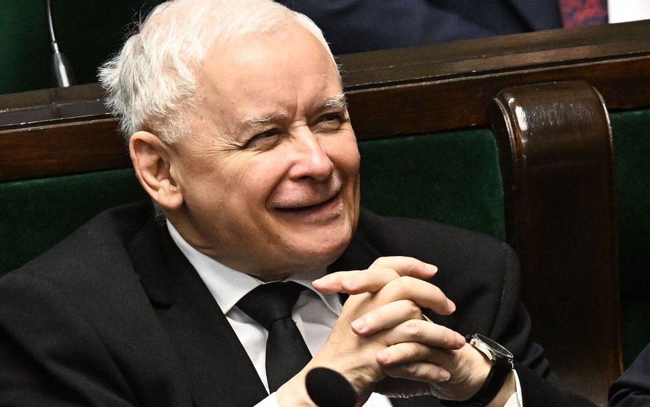 Wybory do Parlamentu Europejskiego. Prezes PiS Jarosław Kaczyński liczy na zwycięstwo swojej partii