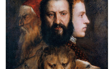 „Alegoria roztropności” bądź „Autoportret z Oraziem i Marco Vecellio”, Tycjan