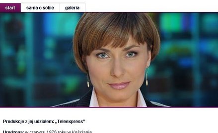 Biografia Katarzyny Trzaskalskiej cały czas jest dostępna na stronie Telewizji Polskiej