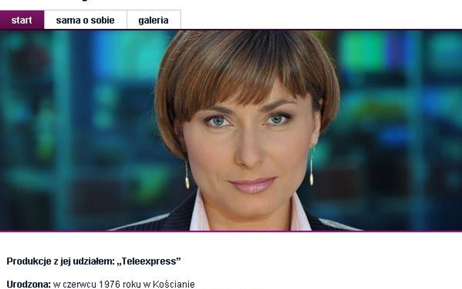 Biografia Katarzyny Trzaskalskiej cały czas jest dostępna na stronie Telewizji Polskiej