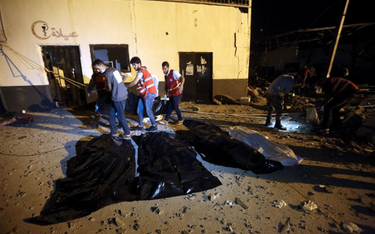 Libia: Bomby spadły na ośrodek dla imigrantów. Wiele ofiar