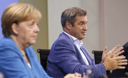 Angela Merkel i Markus Söder