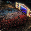 Uczestnicy Przystanku Woodstock złożyli hołd ofiarom zamachowca z Nicei