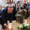 Prezydenci Andrzej Duda i Wołodymyr Zełenski w katedrze śś. Apostołów Piotra i Pawła w Łucku