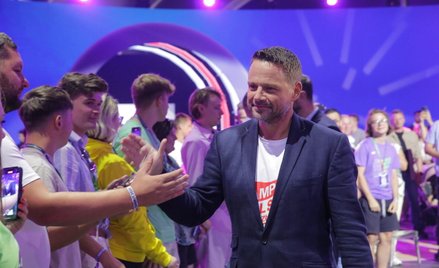 Rafał Trzaskowski podczas spotkania w ramach Campusu Polska Przyszłości 2024