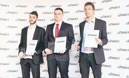 Zwycięzcą rywalizacji został Mateusz Dębski (w środku). Drugie miejsce zajął Wojciech Strach (pierws