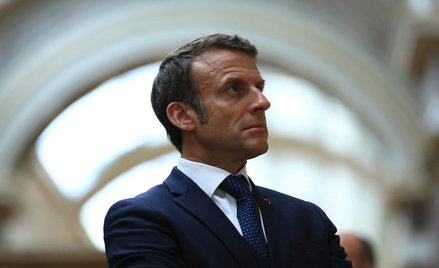 Kilka tygodni temu wracając z Chin prezydent Emmanuel Macron (na zdjęciu) dał do zrozumienia, że woj