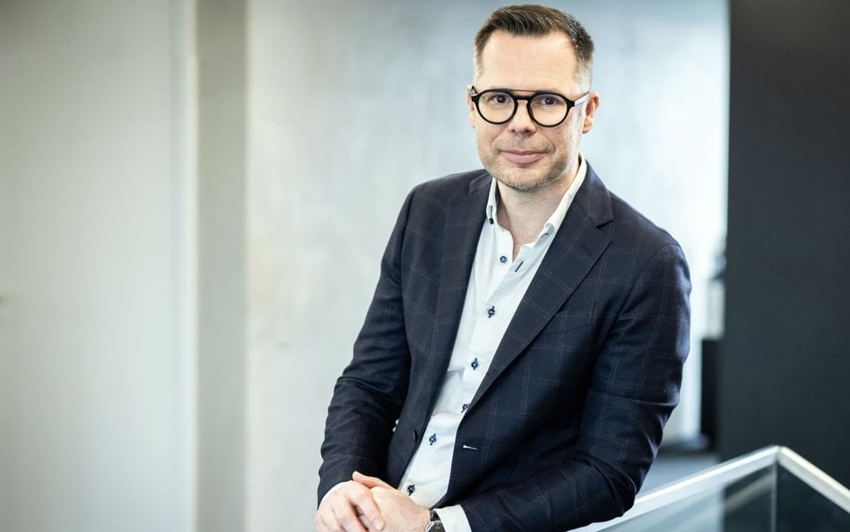 Prezes Wirtualna Polska Holding Jacek Świderski