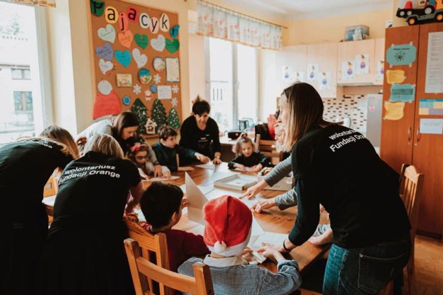 W tym roku w Gwiazdce z Fundacją Orange wzięło udział 1300 firmowych wolontariuszy.