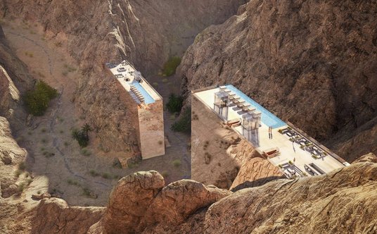 Hotel „Wellness” zaprojektował architekt Shaun Killa z Dubaju.