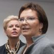 Beata Małecka-Libera i premier Ewa Kopacz