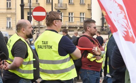 Bunt w środowisku taxi. Nie słuchają swoich związkowych szefów