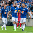 Piłkarze Lecha Poznań cieszą się ze zdobytego gola