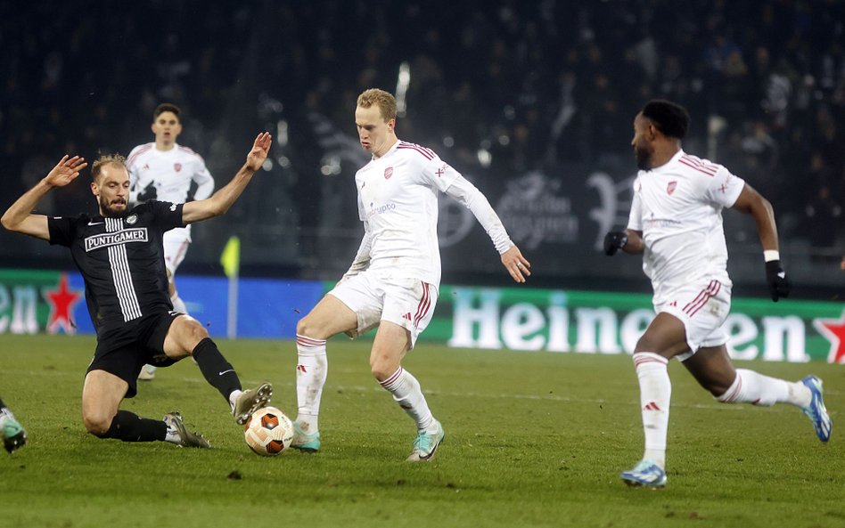 Raków Częstochowa wygrał w czwartek ze Sturmem Graz 1:0