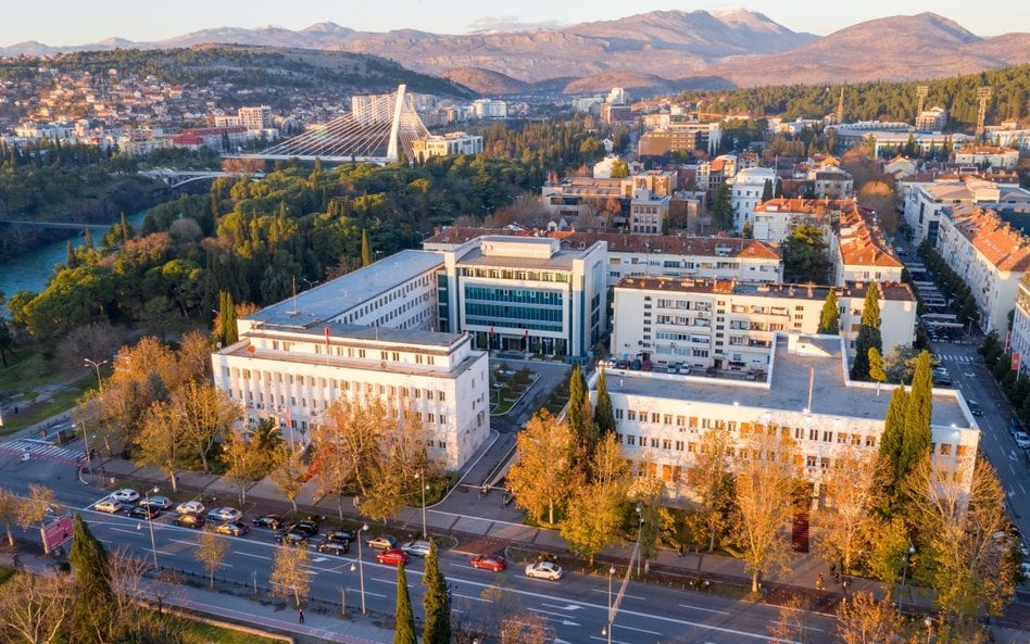 Podgorica. Siedziby najwyższych władz Czarnogóry