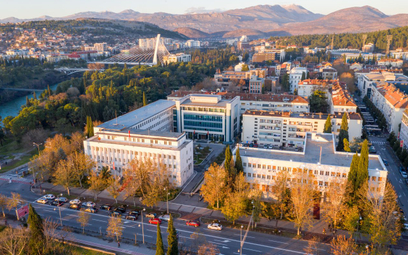 Podgorica. Siedziby najwyższych władz Czarnogóry
