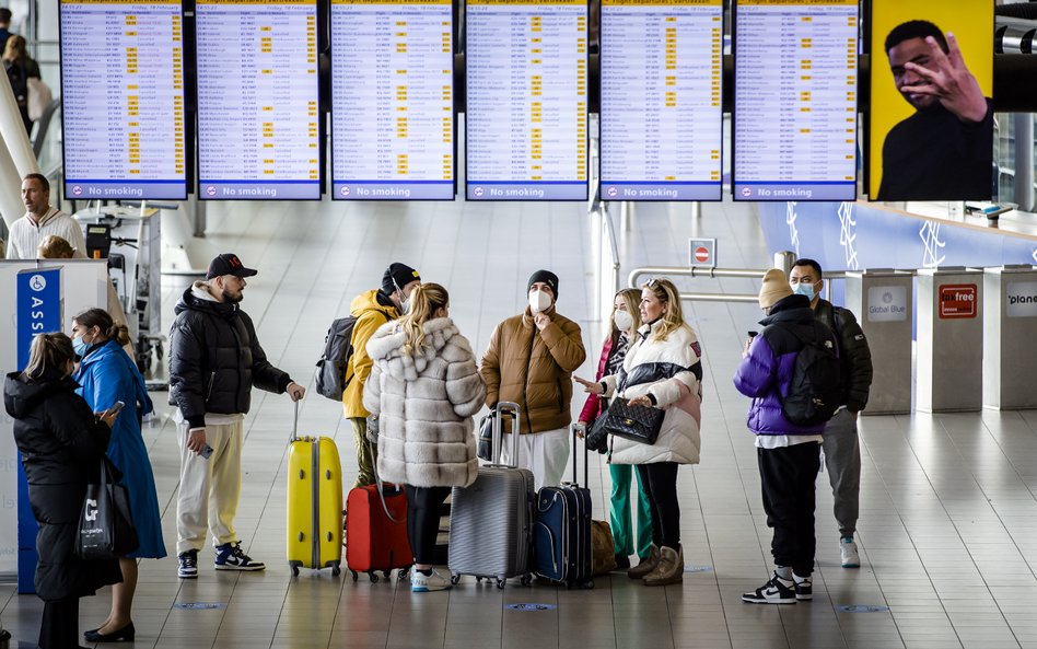 Lotnisko Schiphol w Amsterdamie