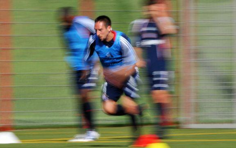 Trening Francka Ribery'ego