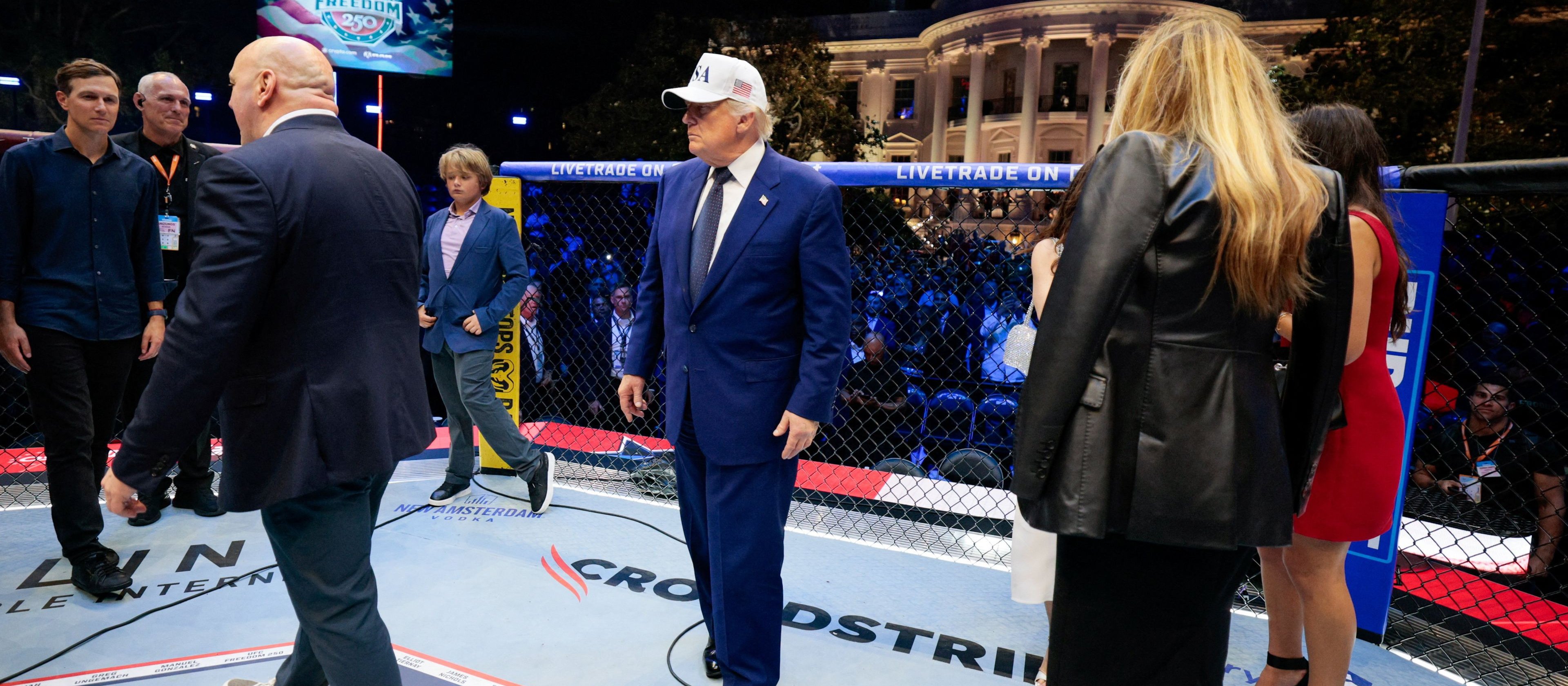 During the MMA gala in the White House, an assassination was expected  to take place. There are allegations