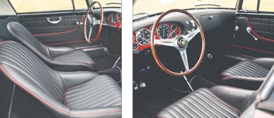 Wnętrze jest bardzo proste, prawie spartańskie, ale ożywia je lakierowana na czerwono deska rozdziel