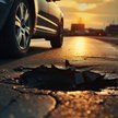 Auto uszkodzone na dziurze w jezdni. Ubezpieczyciel nie zaoszczędził