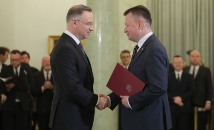Andrzej Duda i Mariusz Błaszczak
