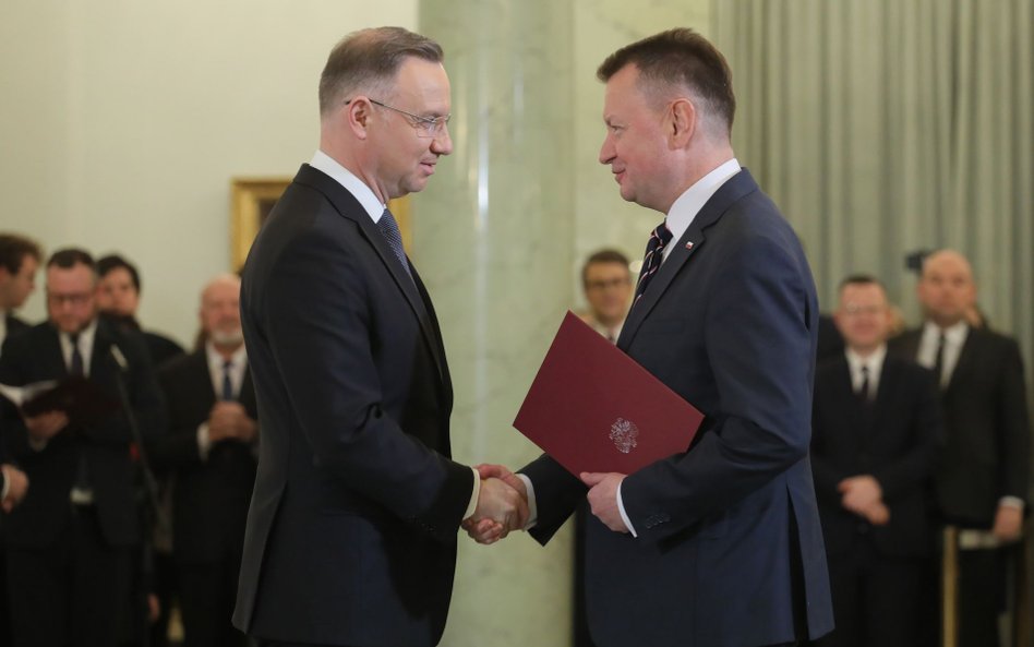 Andrzej Duda i Mariusz Błaszczak