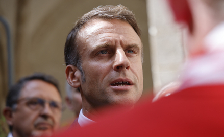 Francja (na zdjęciu prezydent Emmanuel Macron) jest głównym hamulcowym wejścia w życie porozumienia