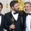 ?Grant Heslov, Ben Affleck i George Clooney podczas ubiegłorocznej oscarowej gali