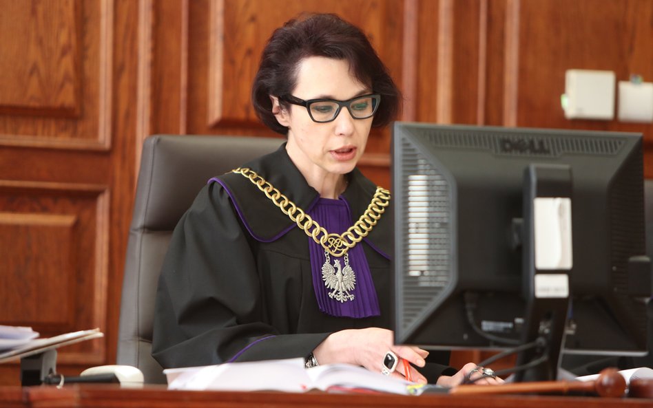 Izabela Ledzion jako sędzia dyżurna została wyznaczona do rozpoznania wniosku Prokuratury Krajowej o