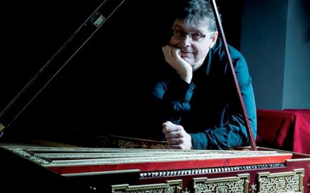 Klawesynista z Krakowa Marek Toporowski.