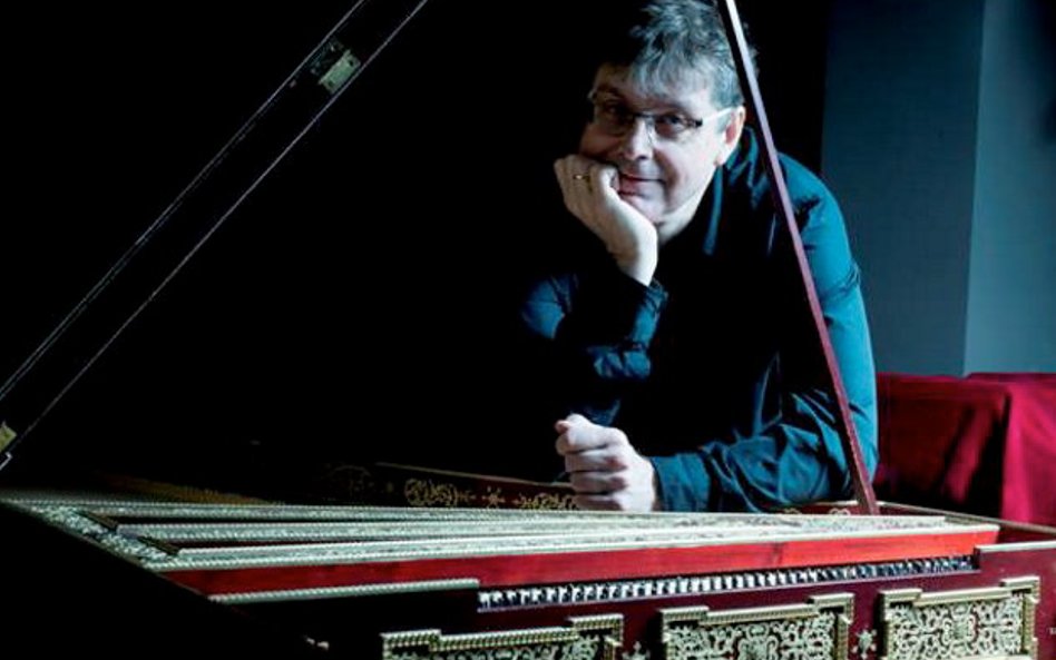 Klawesynista z Krakowa Marek Toporowski.