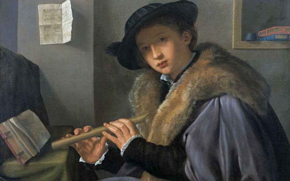 Savoldo, Portret mężczyzny grającego na flecie