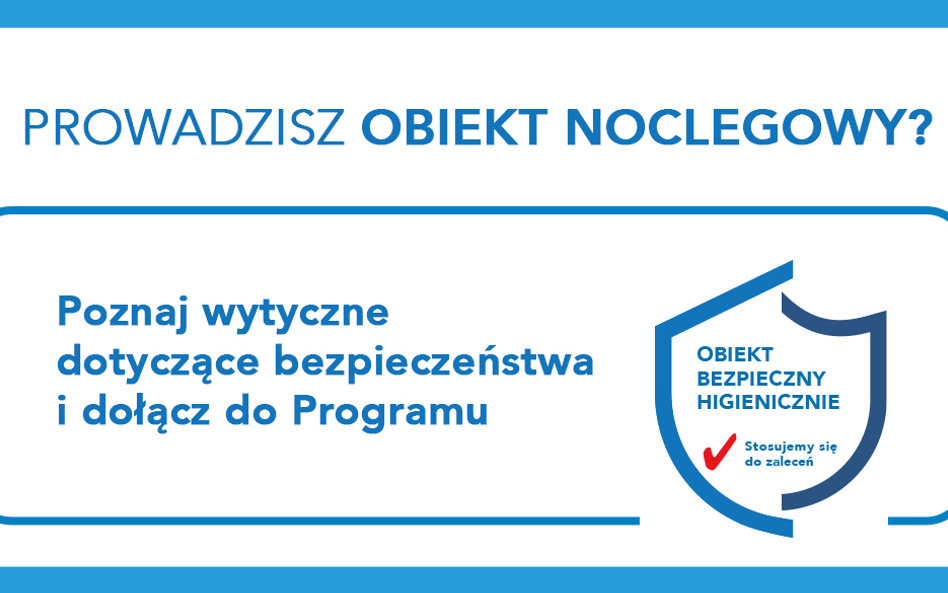 „Obiekt bezpieczny higienicznie” – wytyczne w drodze